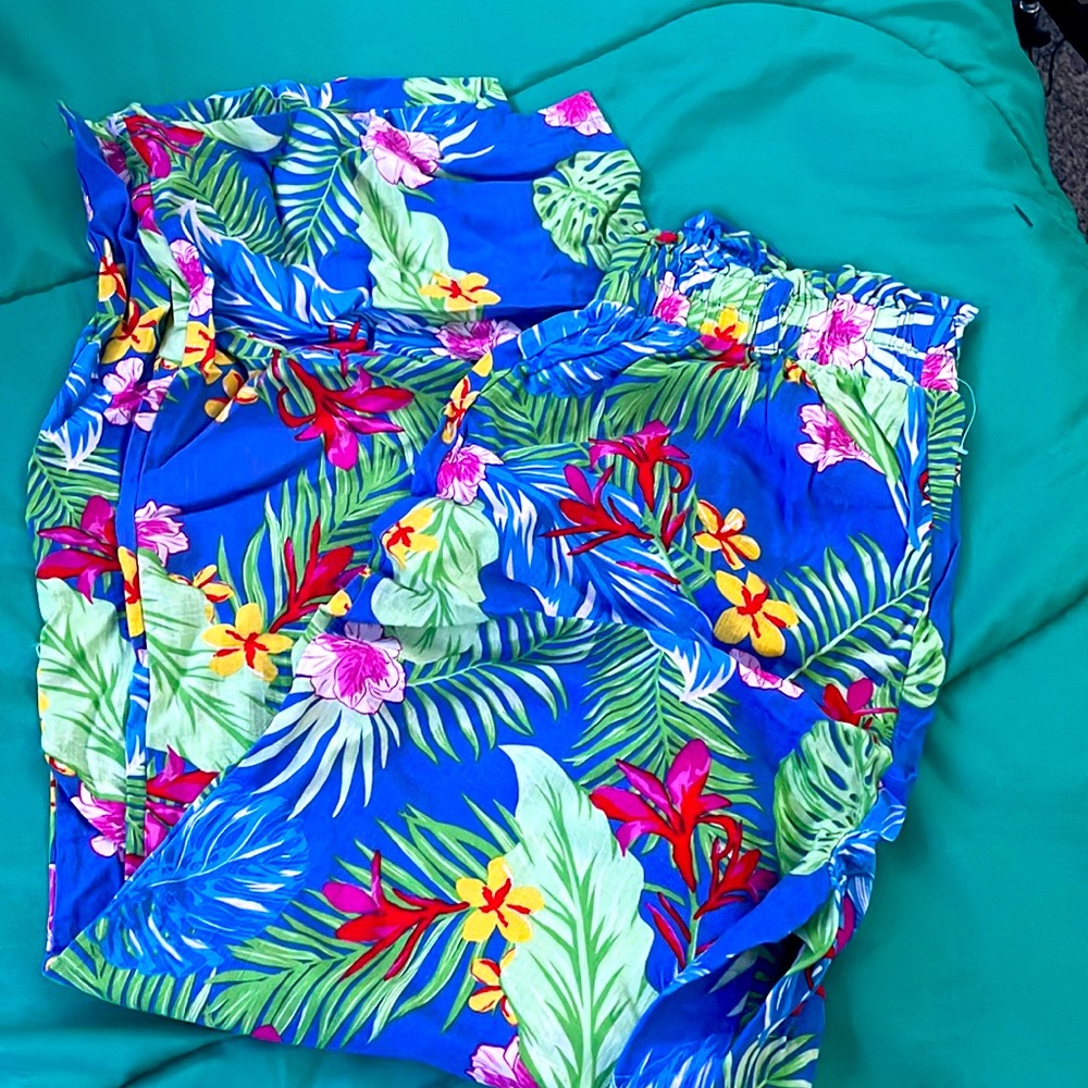 Wide Leg Loose Vacation Pants